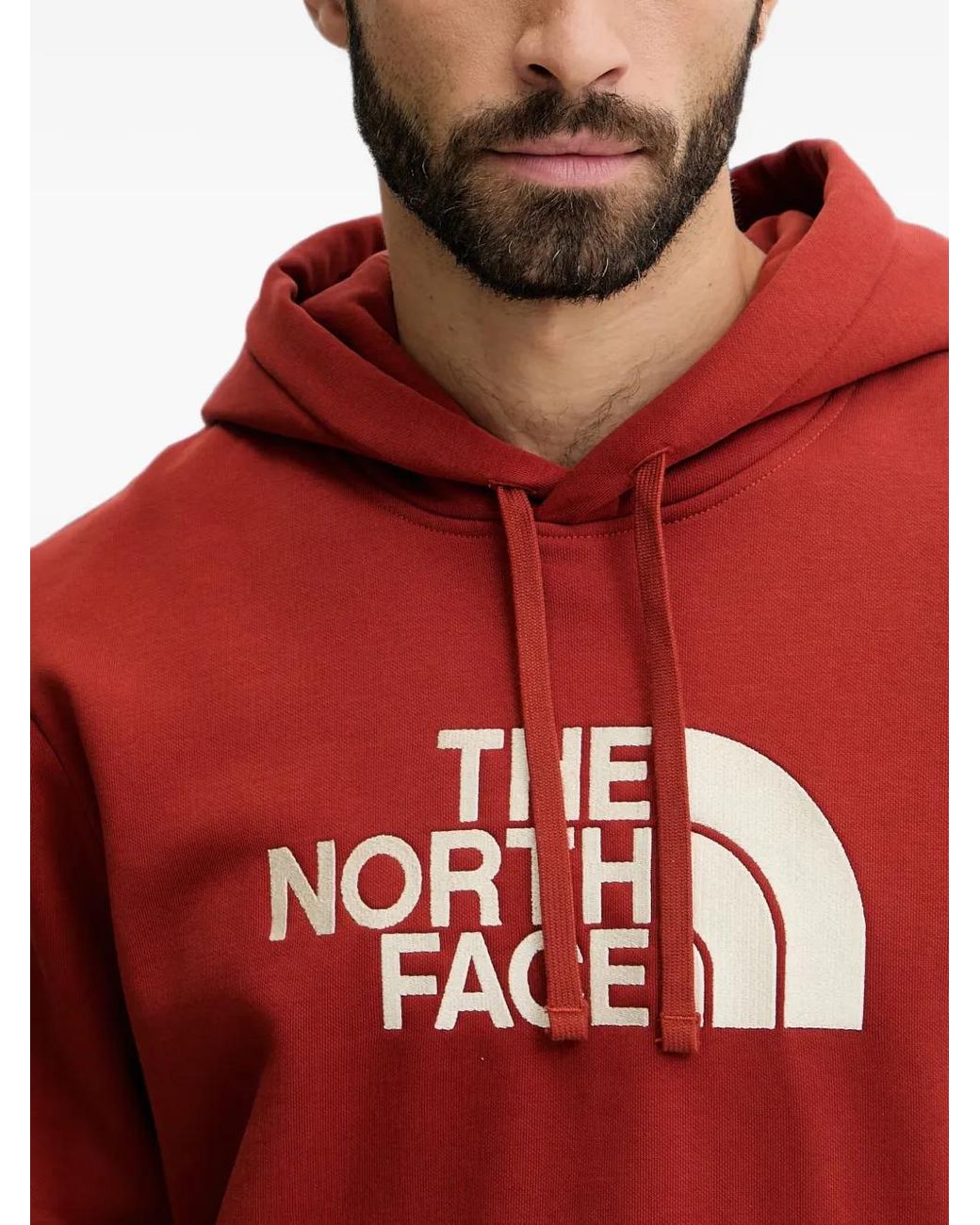 The North Face Red Drew Peak Hoodie for men