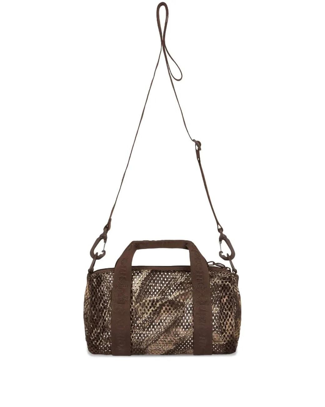 Supreme Mesh Mini Duffle Bag in Brown for Men | Lyst