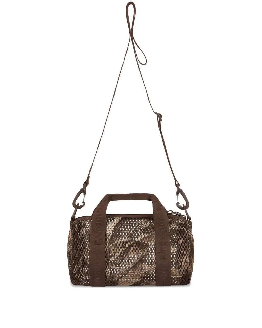 Supreme Mesh Mini Duffle Bag in Brown for Men | Lyst