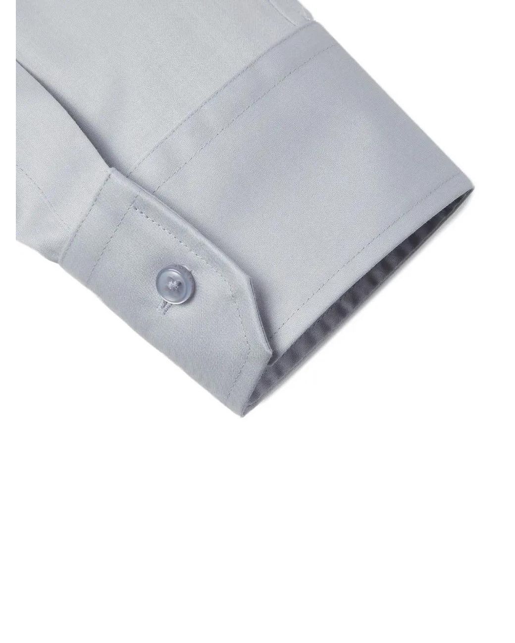 Shanghai Tang Knot-Button Shirt in Blue for Men | Lyst