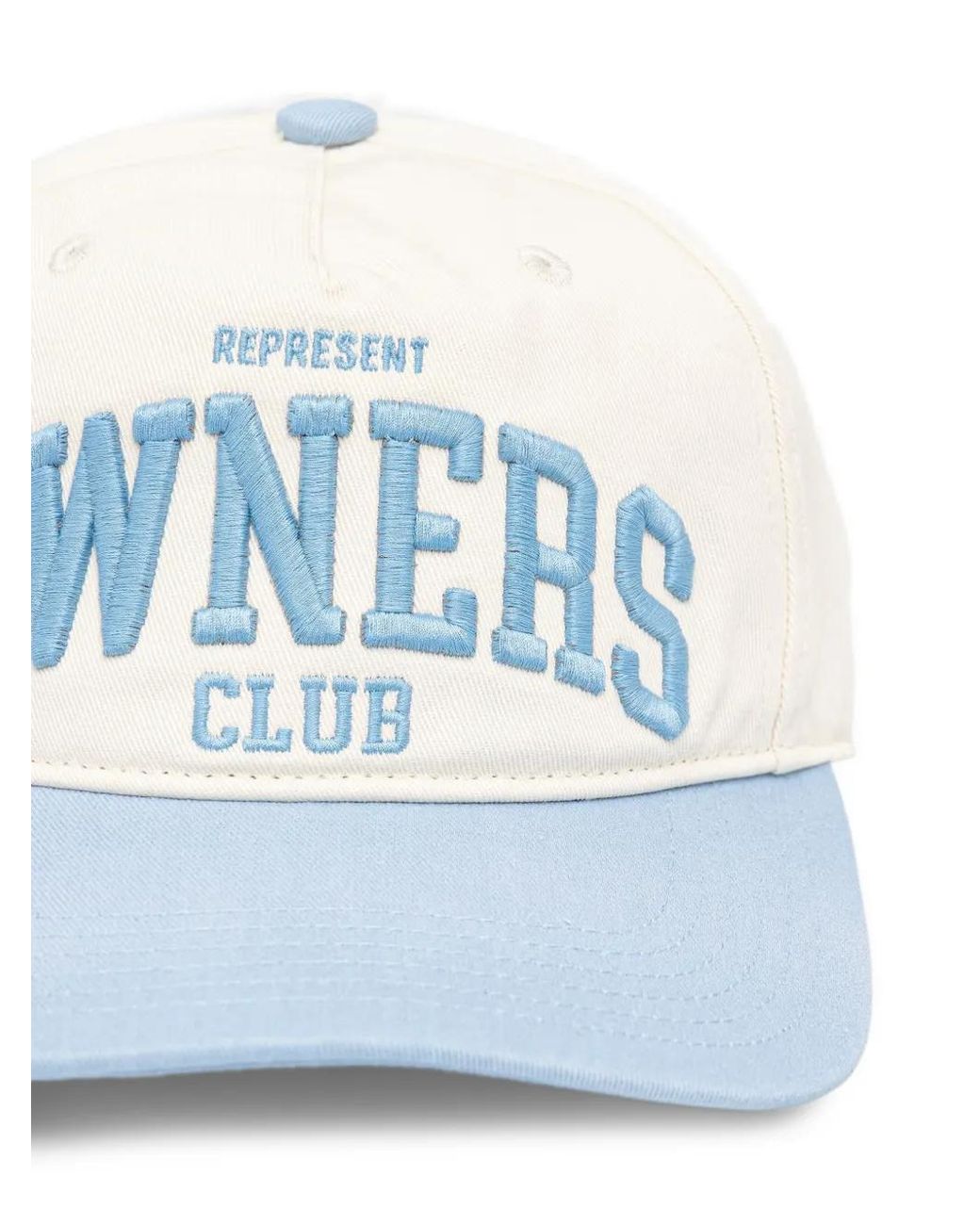 Represent Blue Owners Club Embroidered Cap for men