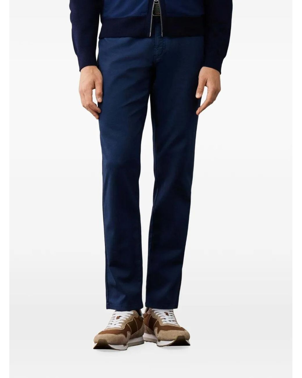 Pantalones De Corte Regular Hackett de hombre de color Blue