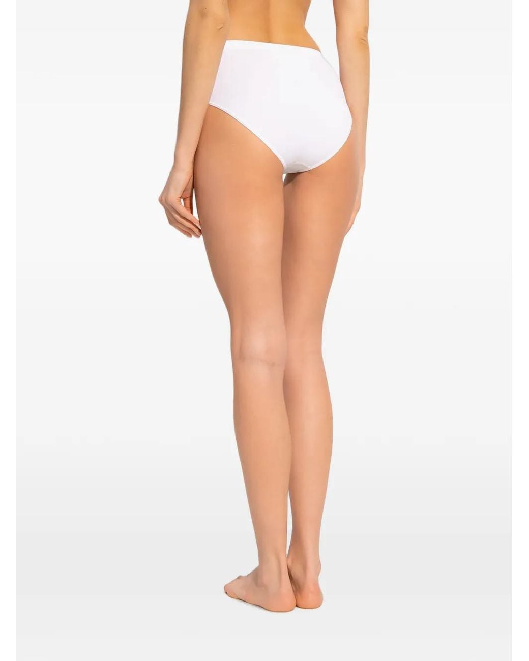 Hanro White Seamless Briefs