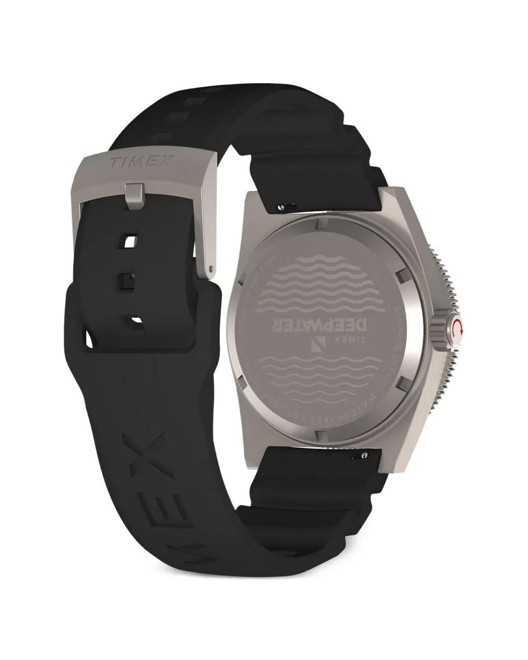 Timex Black Deepwater Reef 200 41Mm Watch for men