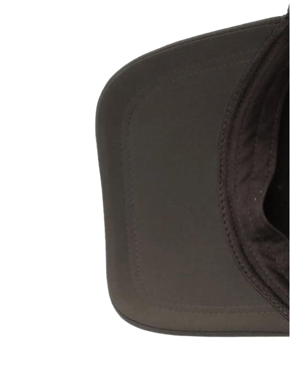 ARMANI EXCHANGE Black Casquette À Logo Embossé for men