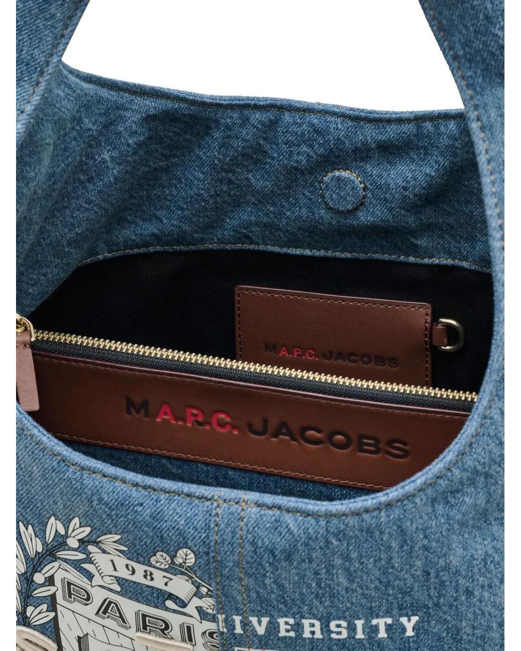 Marc Jacobs Blue Large The Sack Shoulder Bag