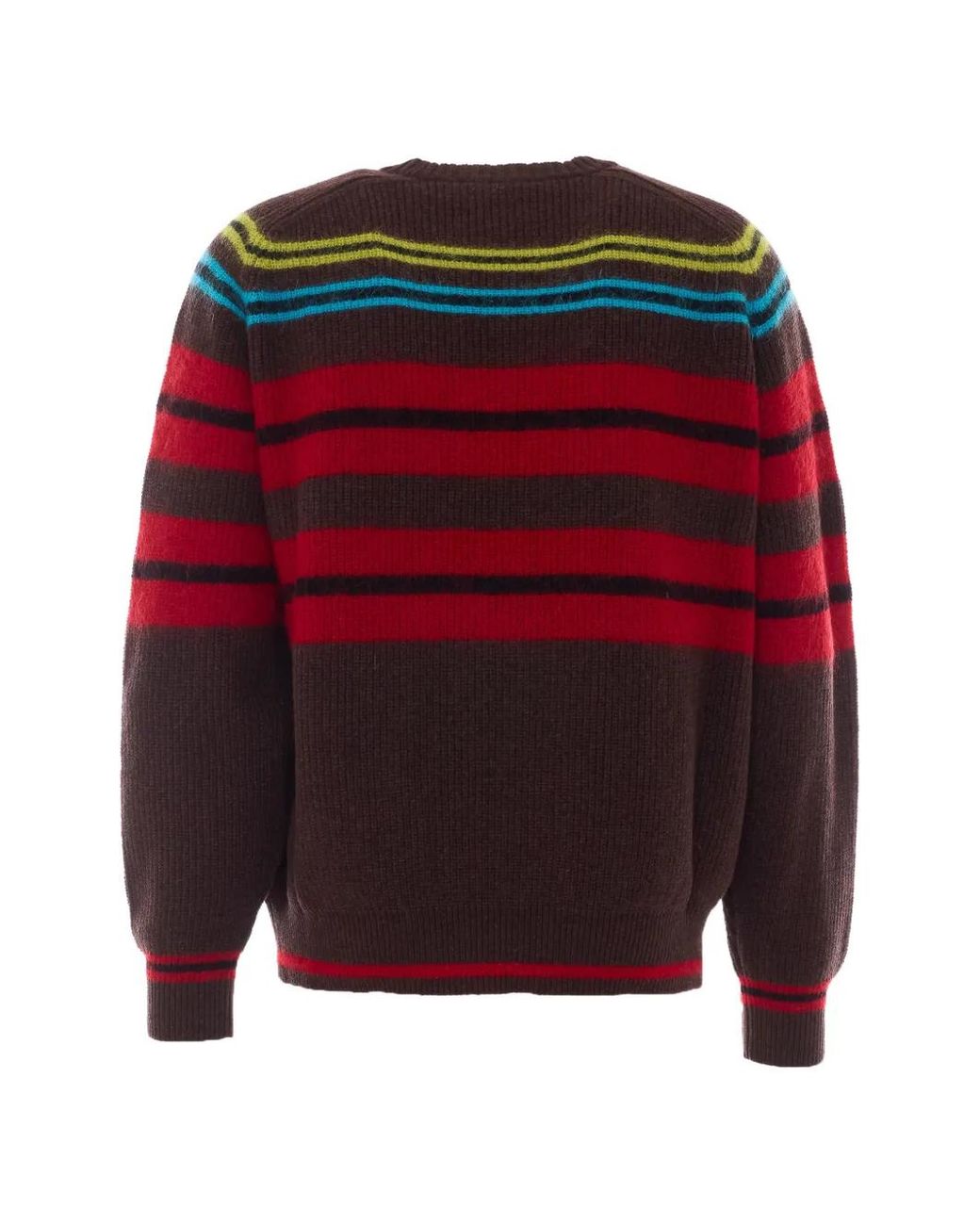Lanvin Red Striped Sweater for men