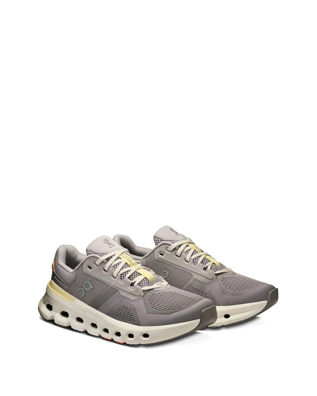 On Shoes White Cloudrunner 2 Sneakers
