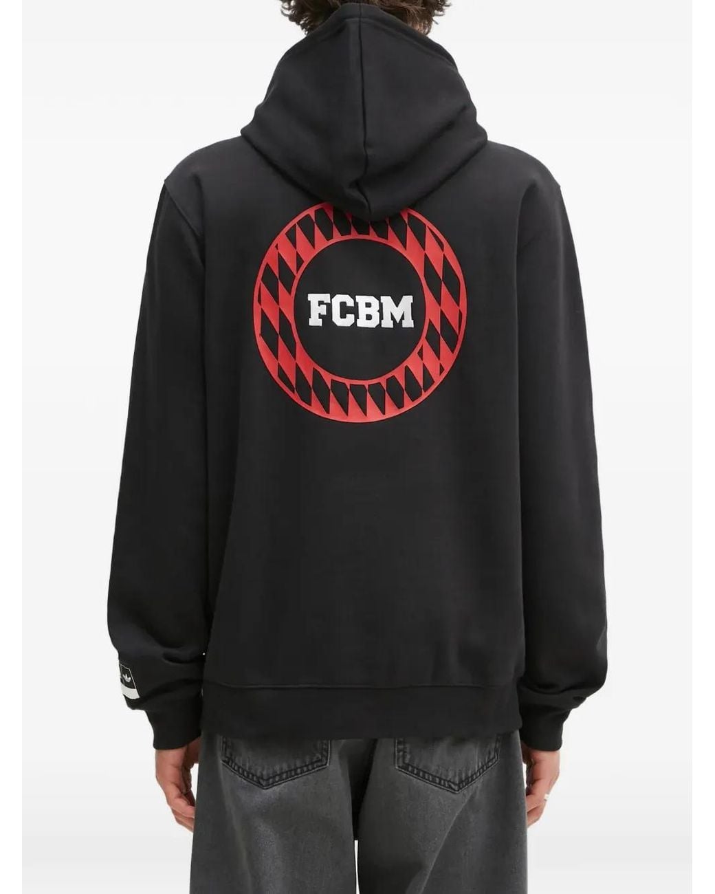 Adidas Black Fc Bayern München Hoodie for men