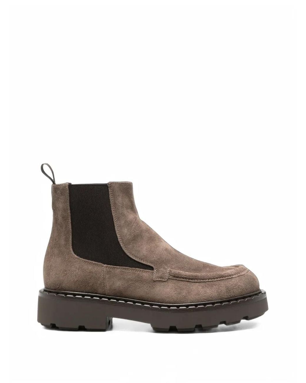 Guglielmo Rotta Brown Wes Suede Chelsea Boots