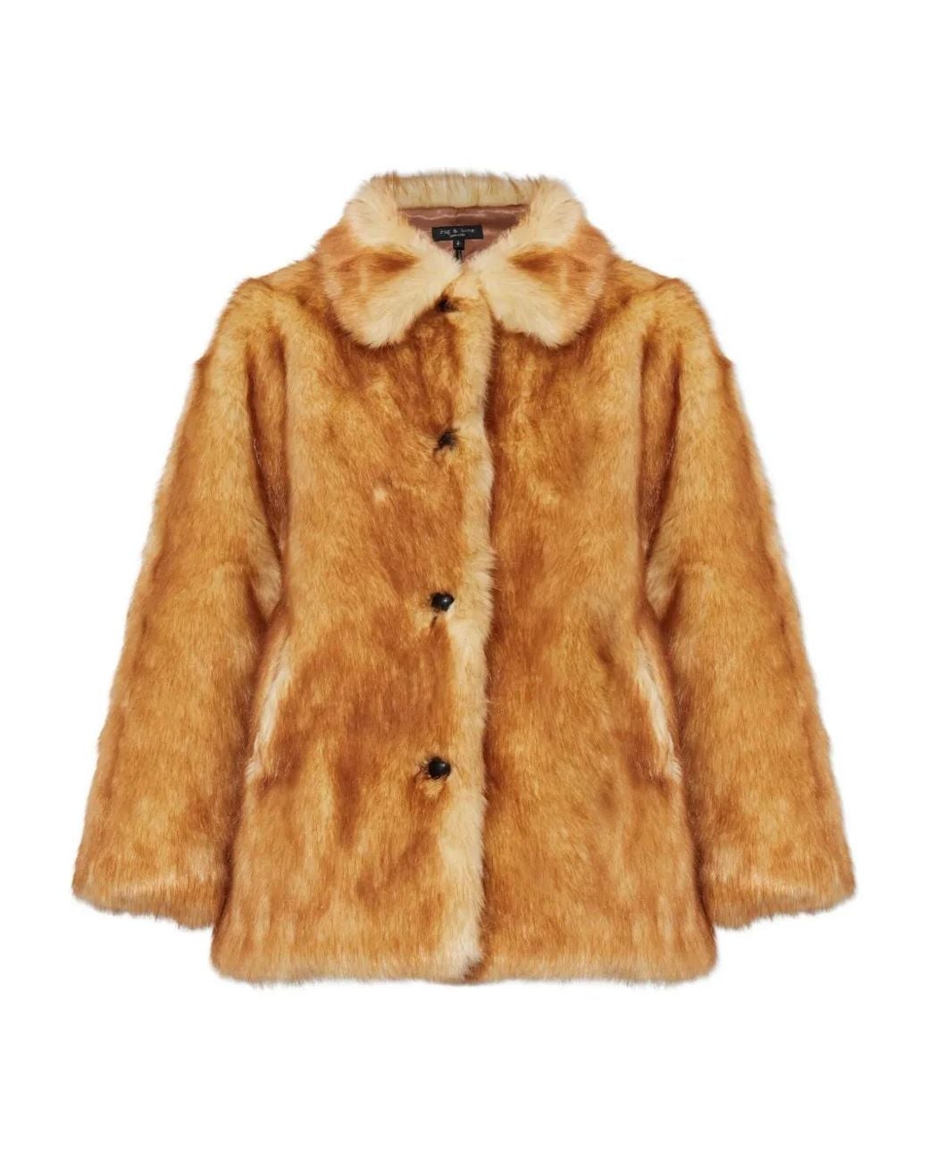 Rag & Bone Brenna Jack Van Imitatiebont in het Brown