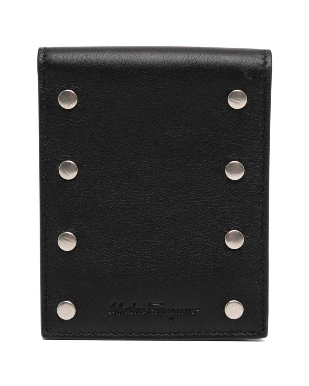 Ferragamo Portemonnaie Mit Logo in Black für Herren