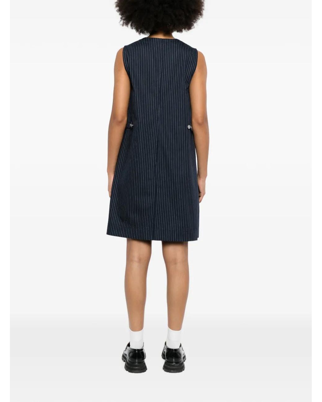 SPORT b. by agnès b. Blue Logo-Embroidered Dress