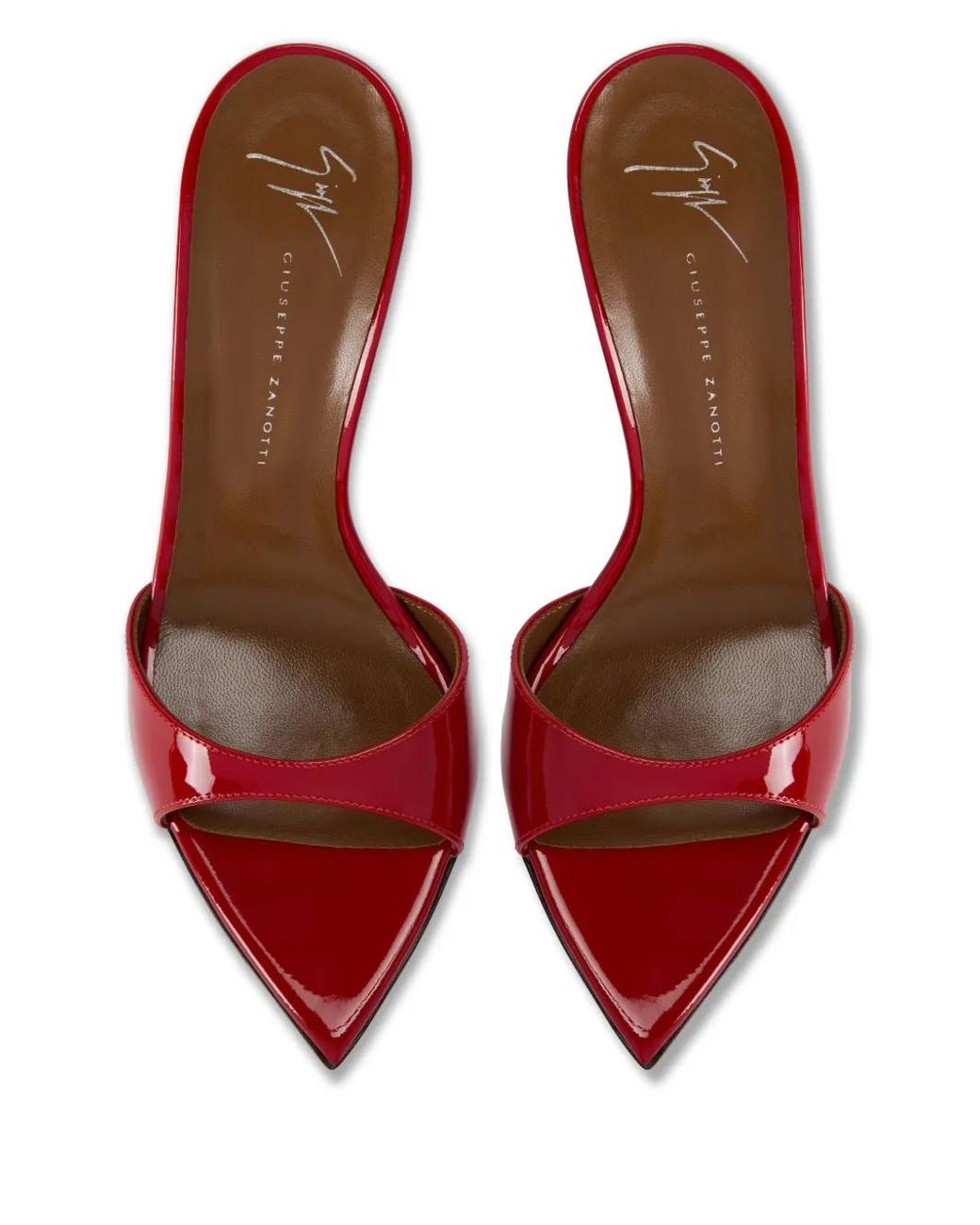 Giuseppe Zanotti Red 90Mm Intriigo Sandals