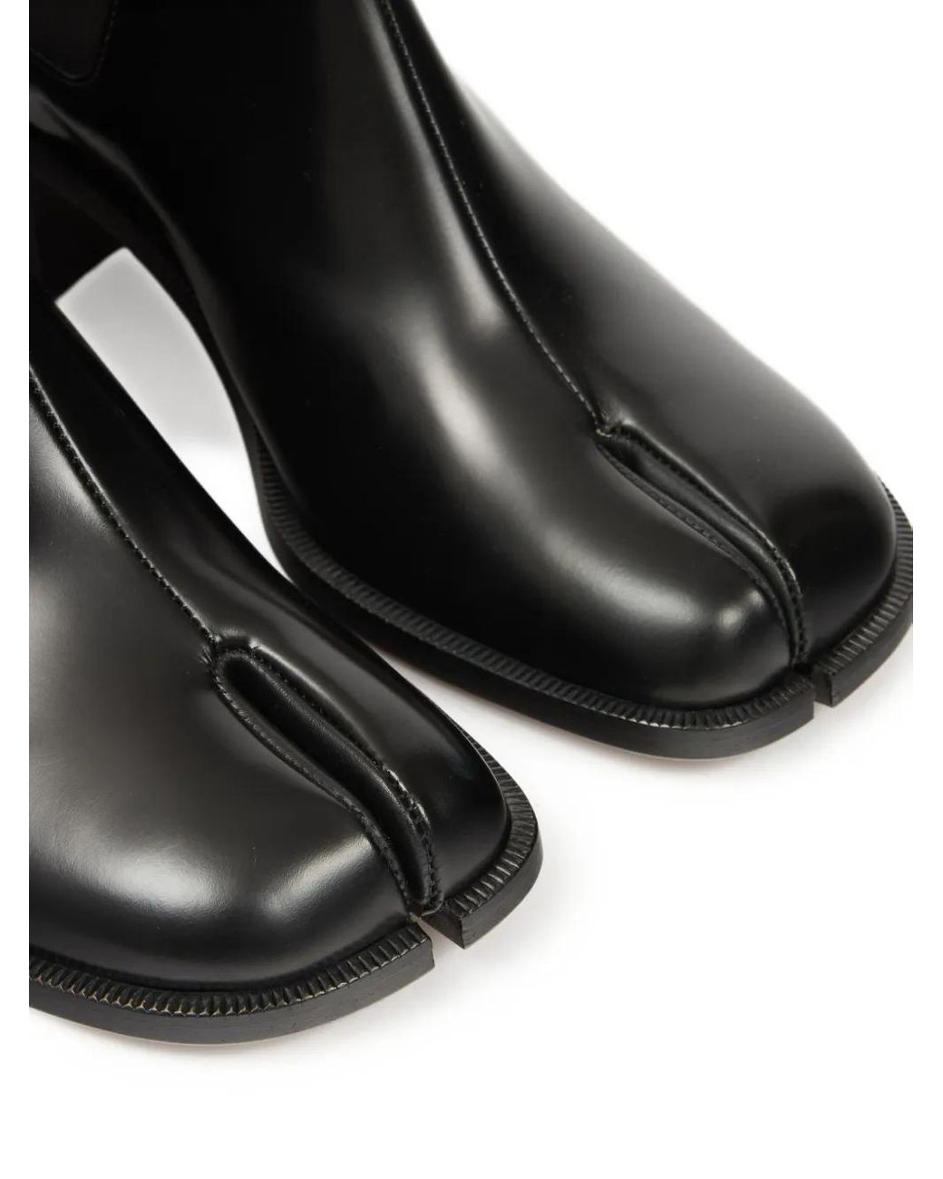 Maison Margiela Black Tabi City Ankle Boots for men