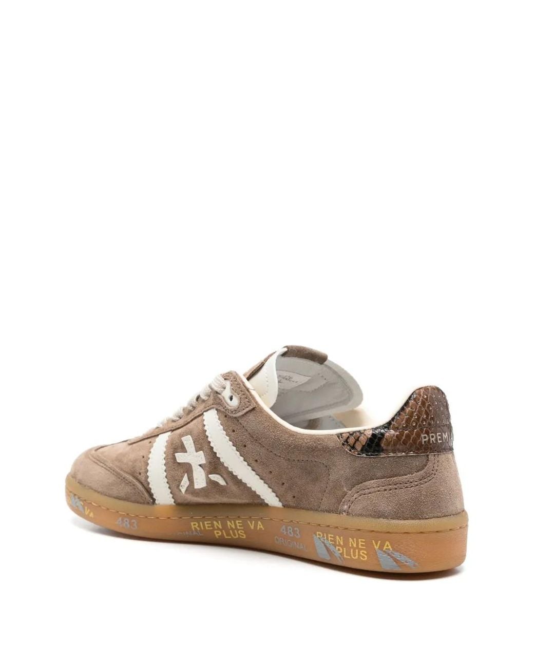 Premiata Brown Bonnied Sneakers