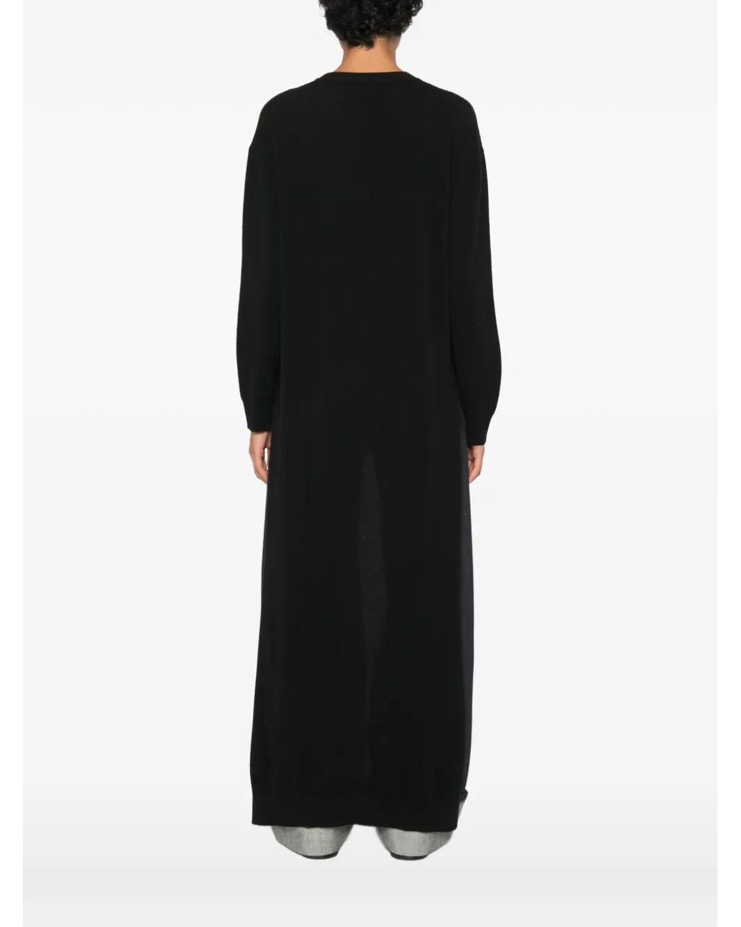 DARKPARK Black Slit-Detail Gia Sweater