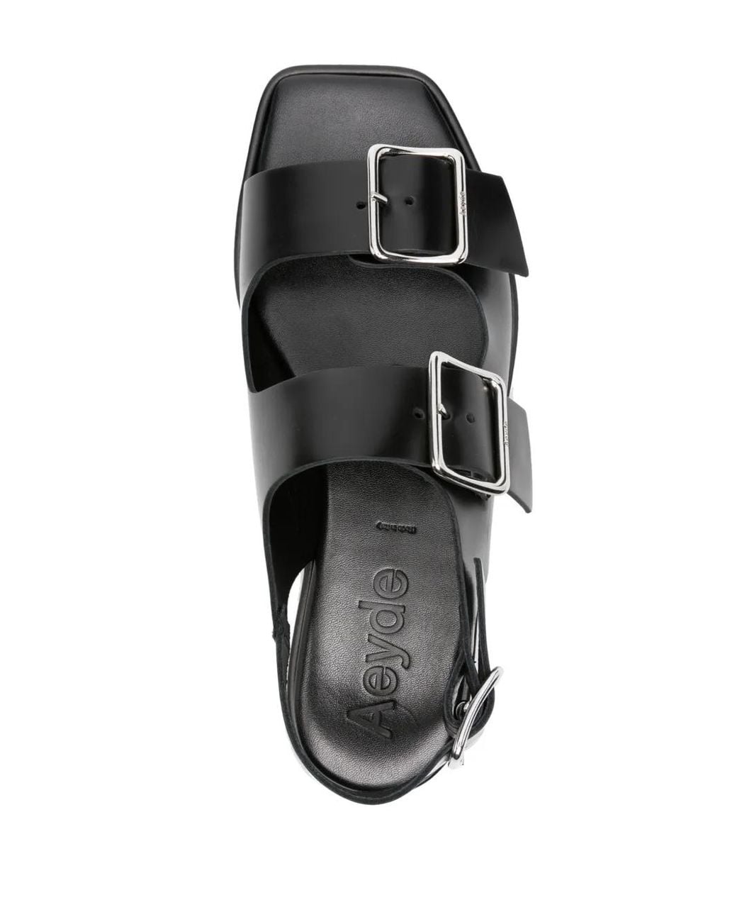 Aeyde Black Tekla Calf Leather Shoes