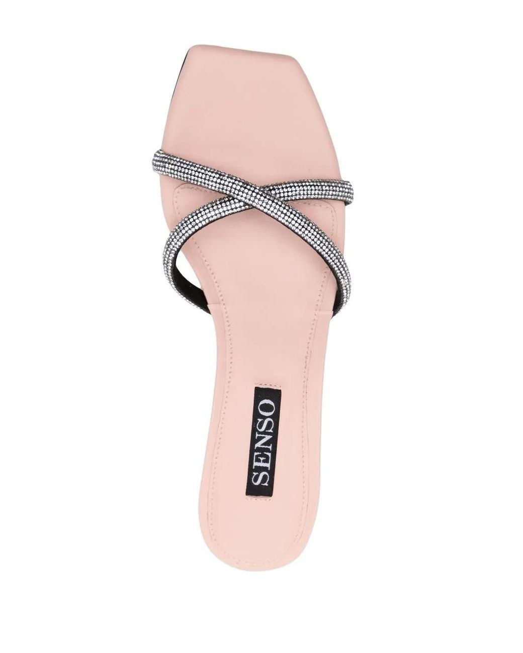 Senso White Tatiana Ii Crystal-Embellished Sandals
