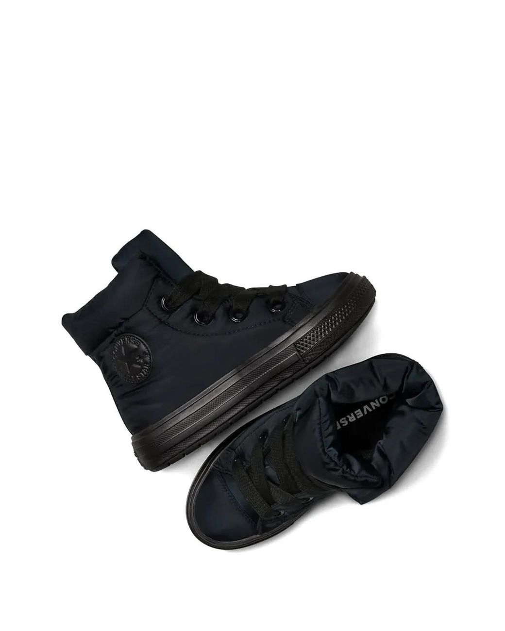 Converse Black Chuck Taylor All Star Elements Lace-Up Padded Boots