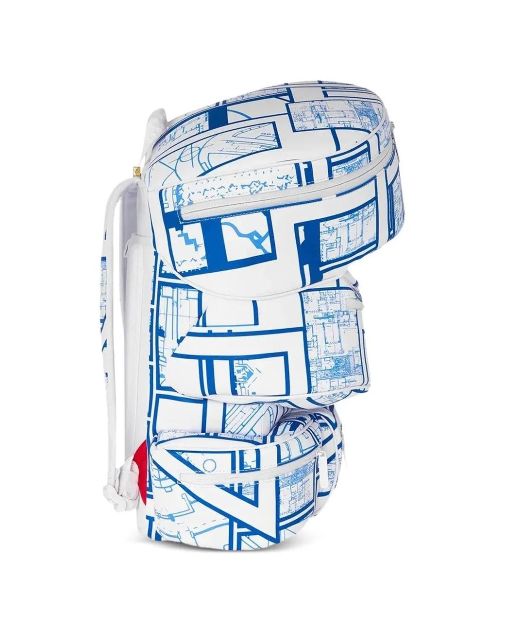 Sprayground Blue X Frank Lloyd Wright-2 Backpack for men