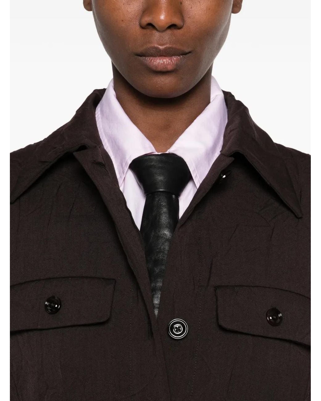 Our Legacy Black Grind Button-Up Shirt