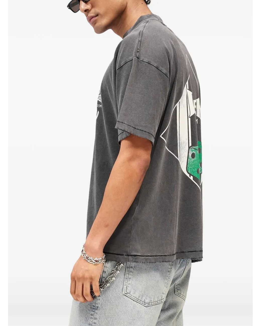 Represent Black X The Viper Room Dice T-Shirt for men