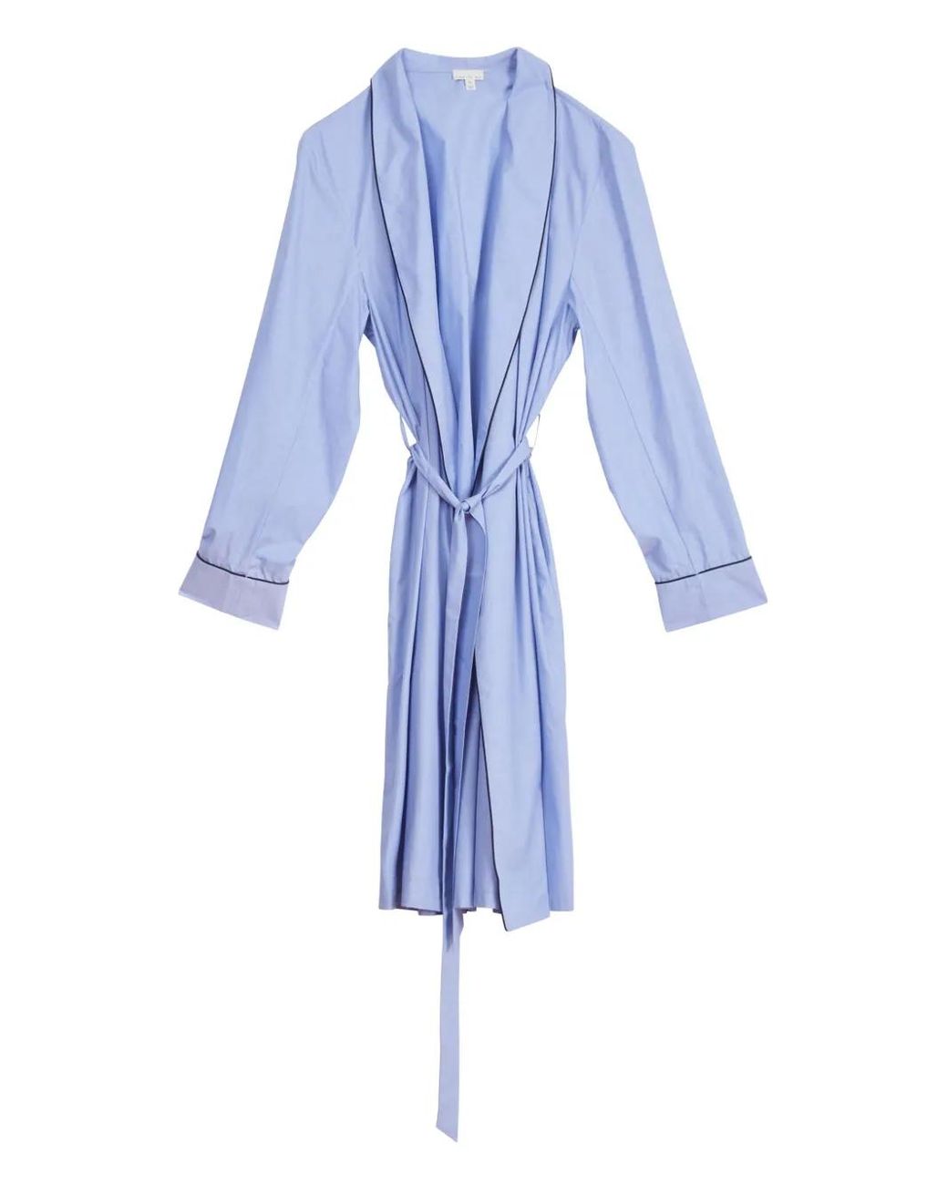 Fleur du Mal Blue Poplin Robe for men