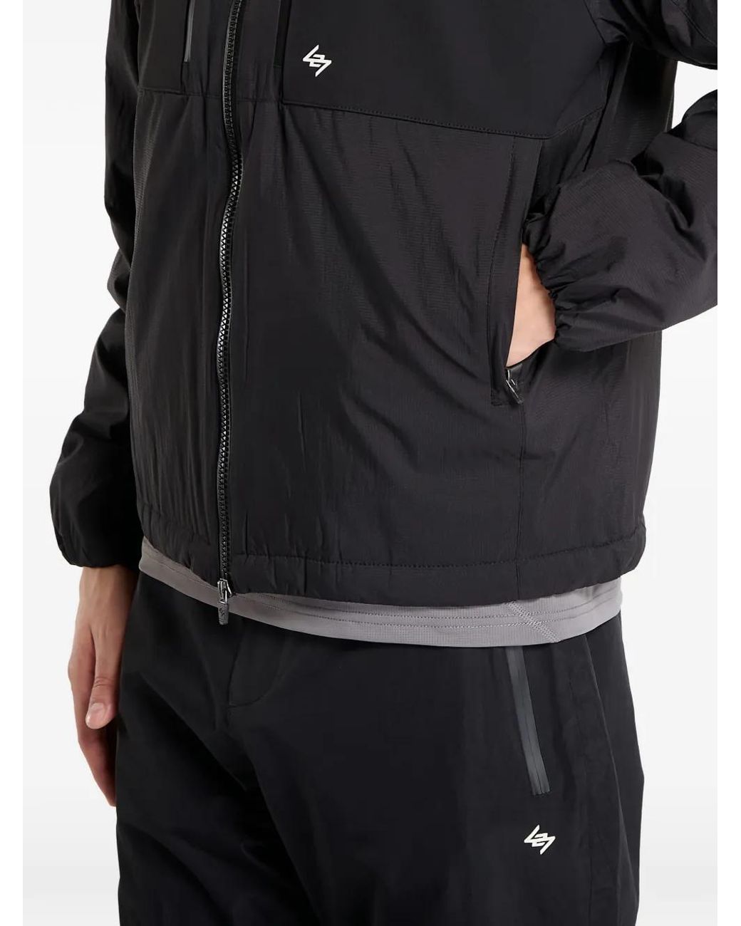Represent Gray 247 Panelled Insulated Jacket for men