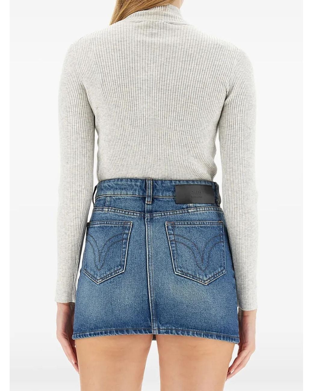 Maison Kitsuné Blue Fox Patch Jumper
