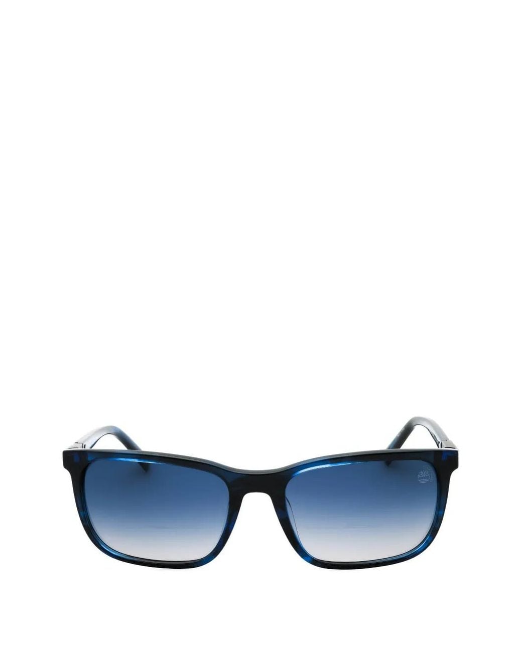 Timberland Blue Rectangle-Frame Sunglasses for men