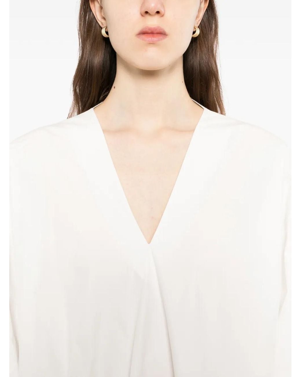 Ruohan White Arno Blouse