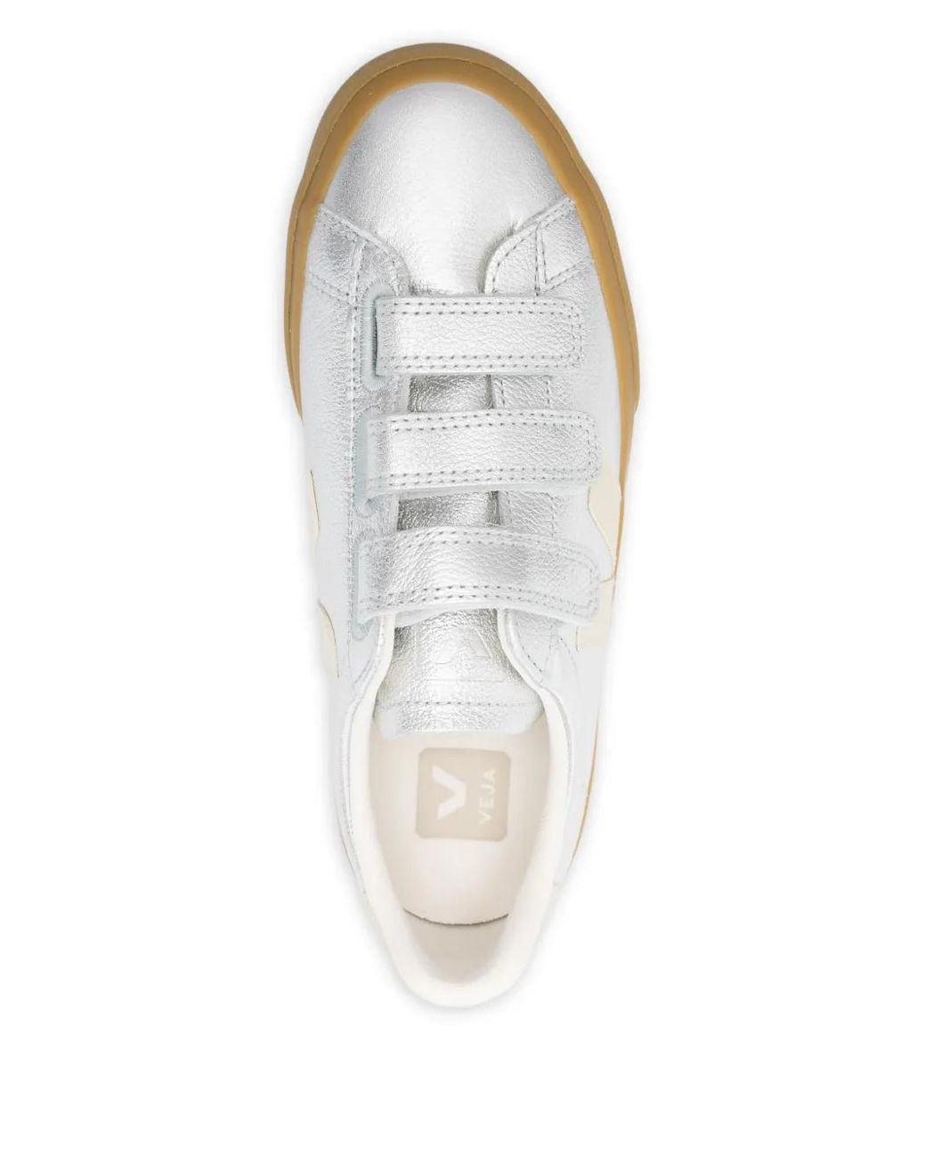 Veja White Recife Leather Sneakers