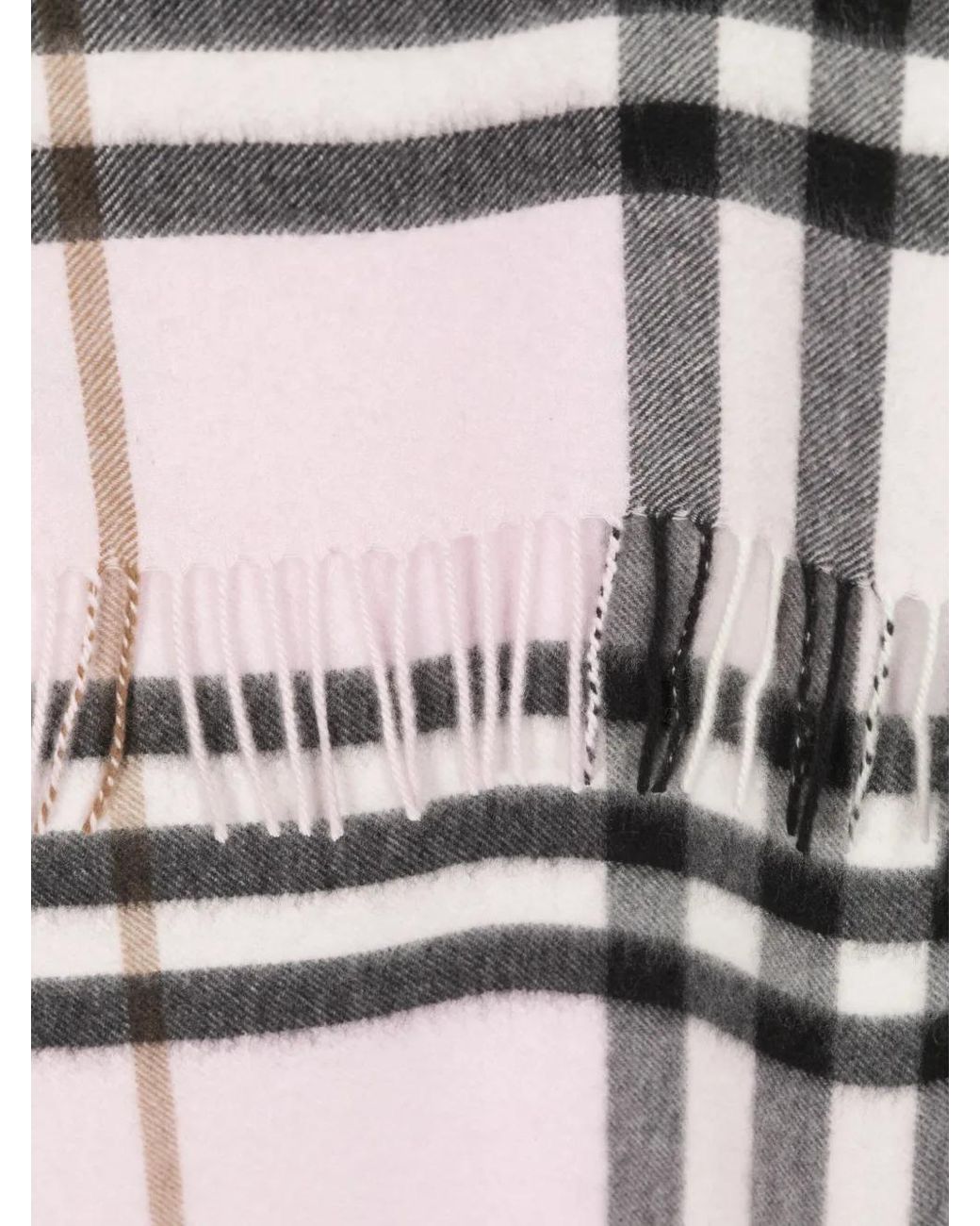Burberry Gray Scarf Accessories