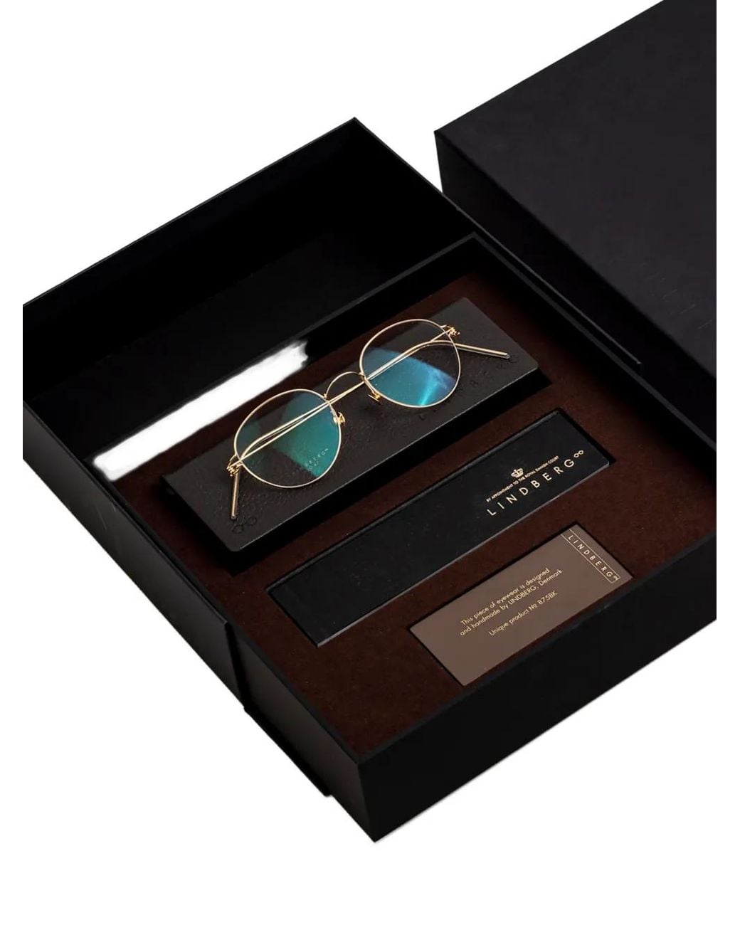 Lindberg Natural 18Kt- Round-Frame Glasses