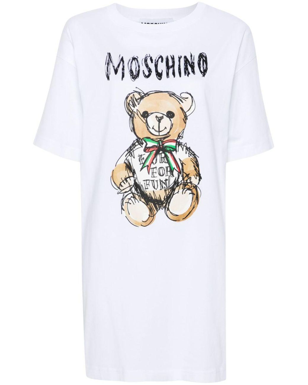 Cheap moschino t shirt dress sales