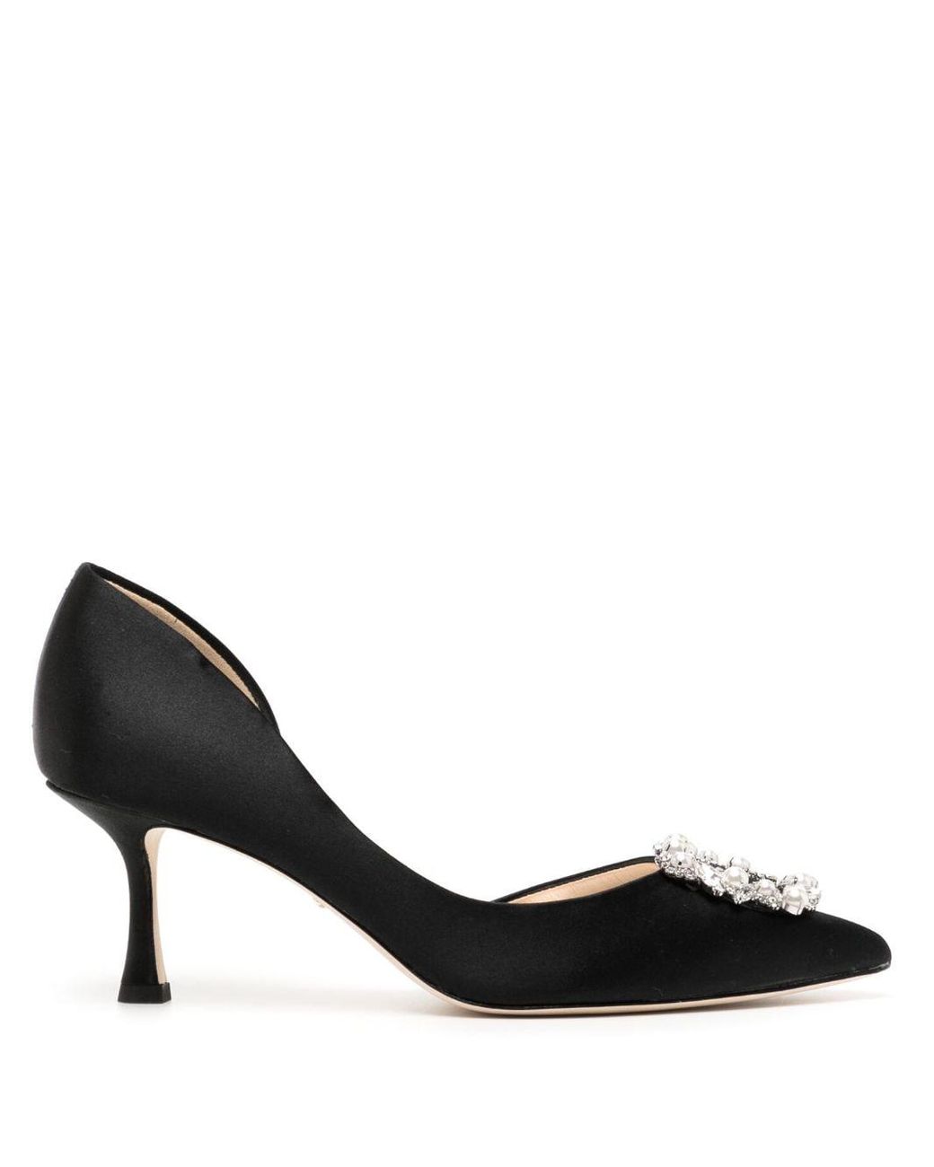 badgley mischka black pumps