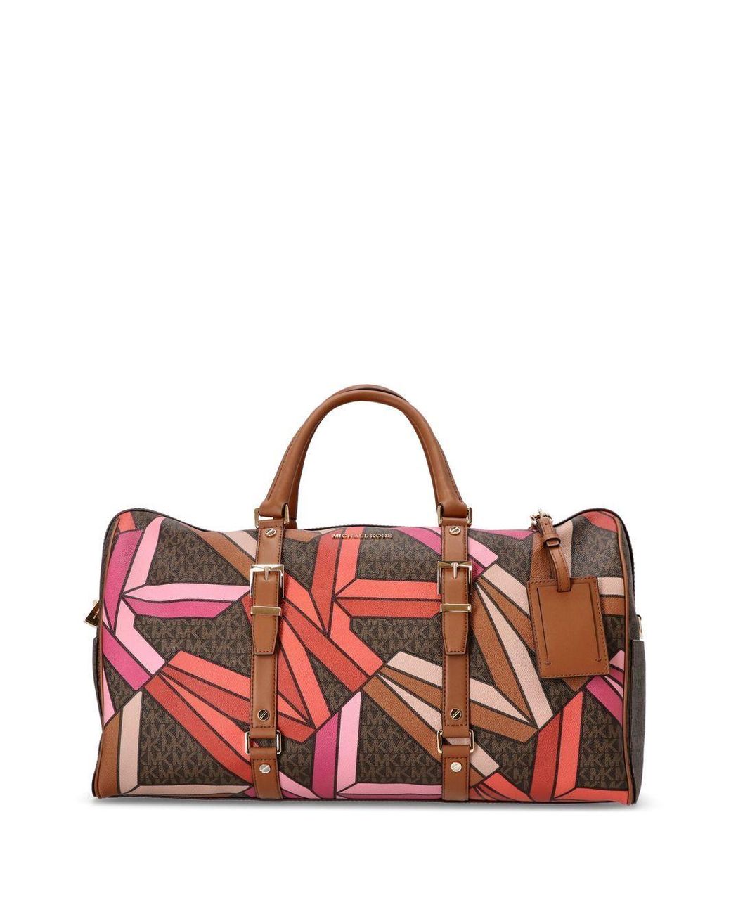 Michael Kors Leather Bedford Weekender Extralarge Travelbag in Brown