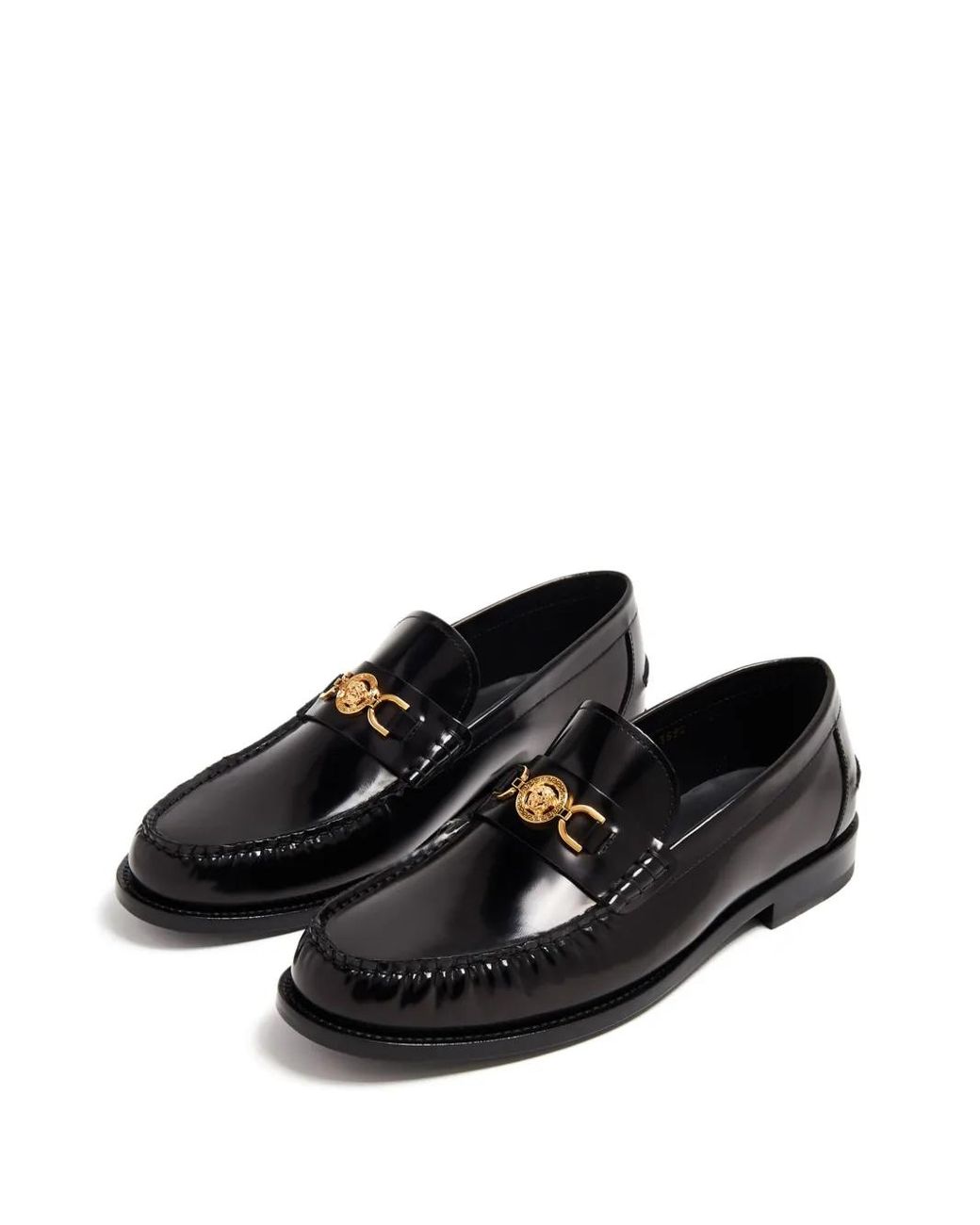 Mocassins Medusa '95 En Cuir Versace pour homme en coloris Black