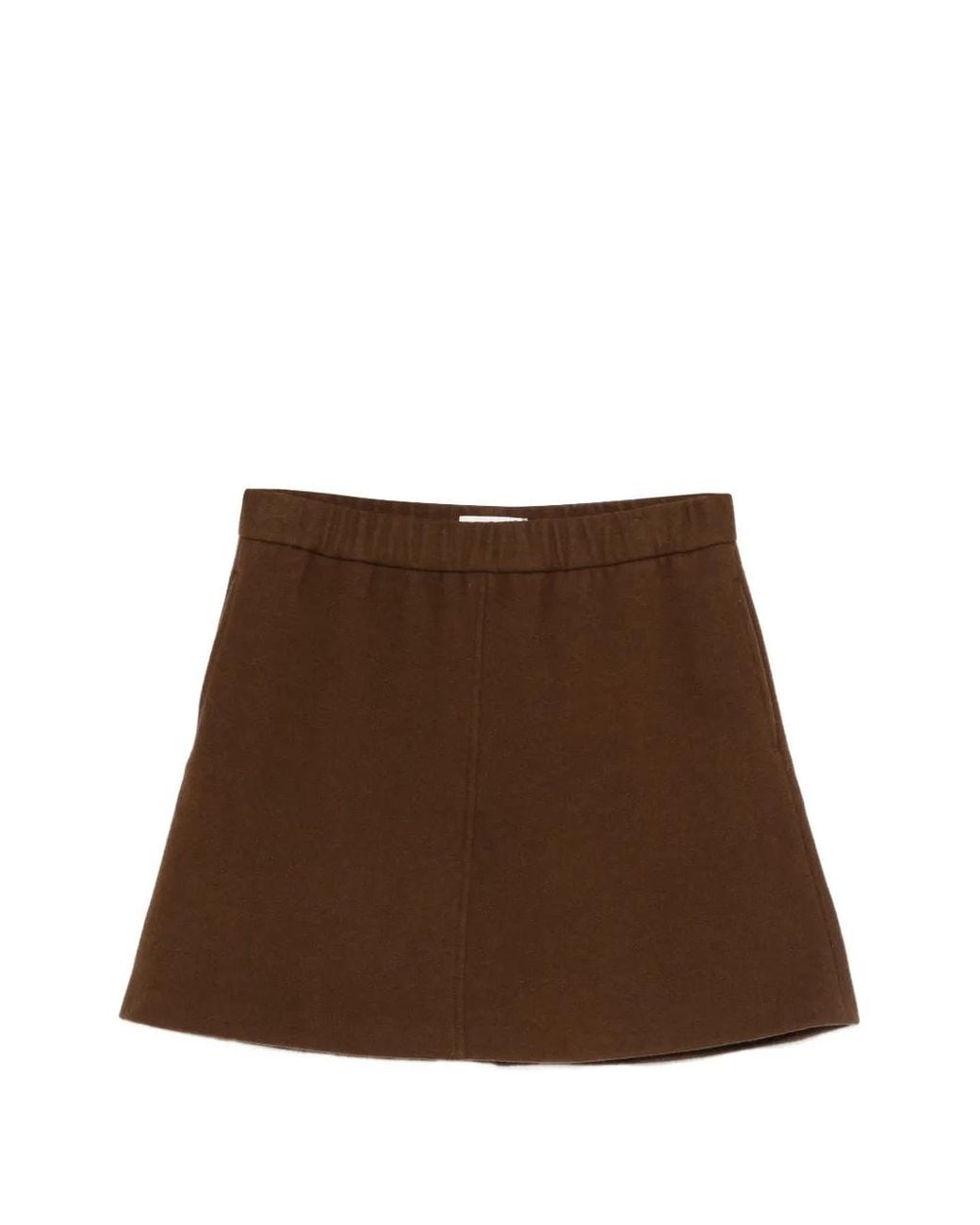 Marc O' Polo Brown A-Line Skirt
