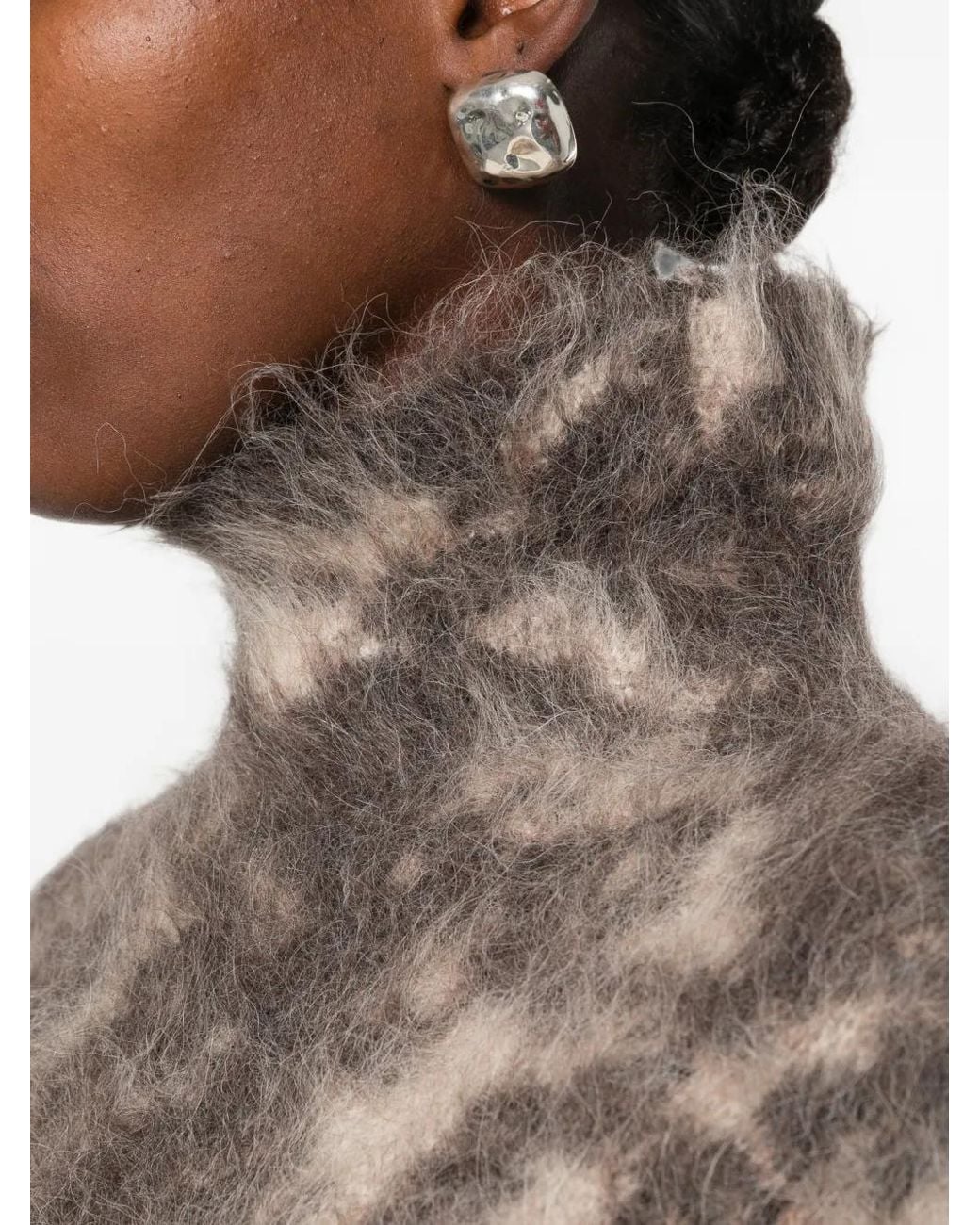 Joseph Brown Esme Leopard-Print Sweater