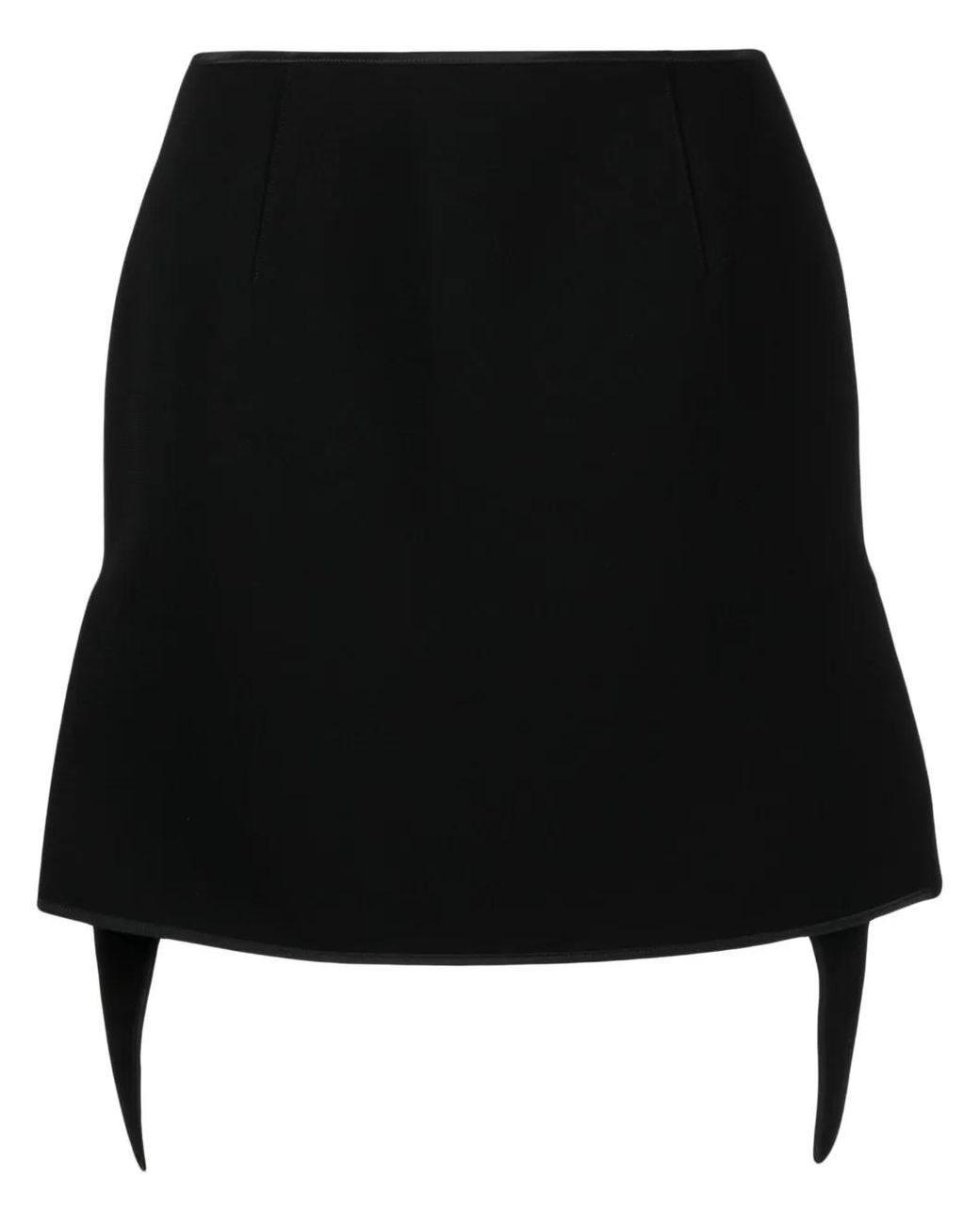 Maticevski Black Accelerate Asymmetric Skirt