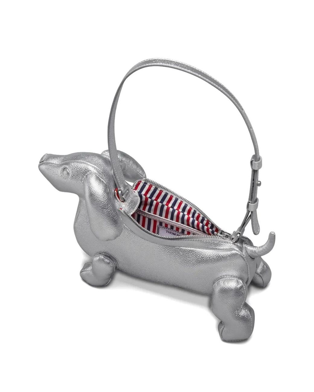 Thom Browne Gray Baby Hector Bag