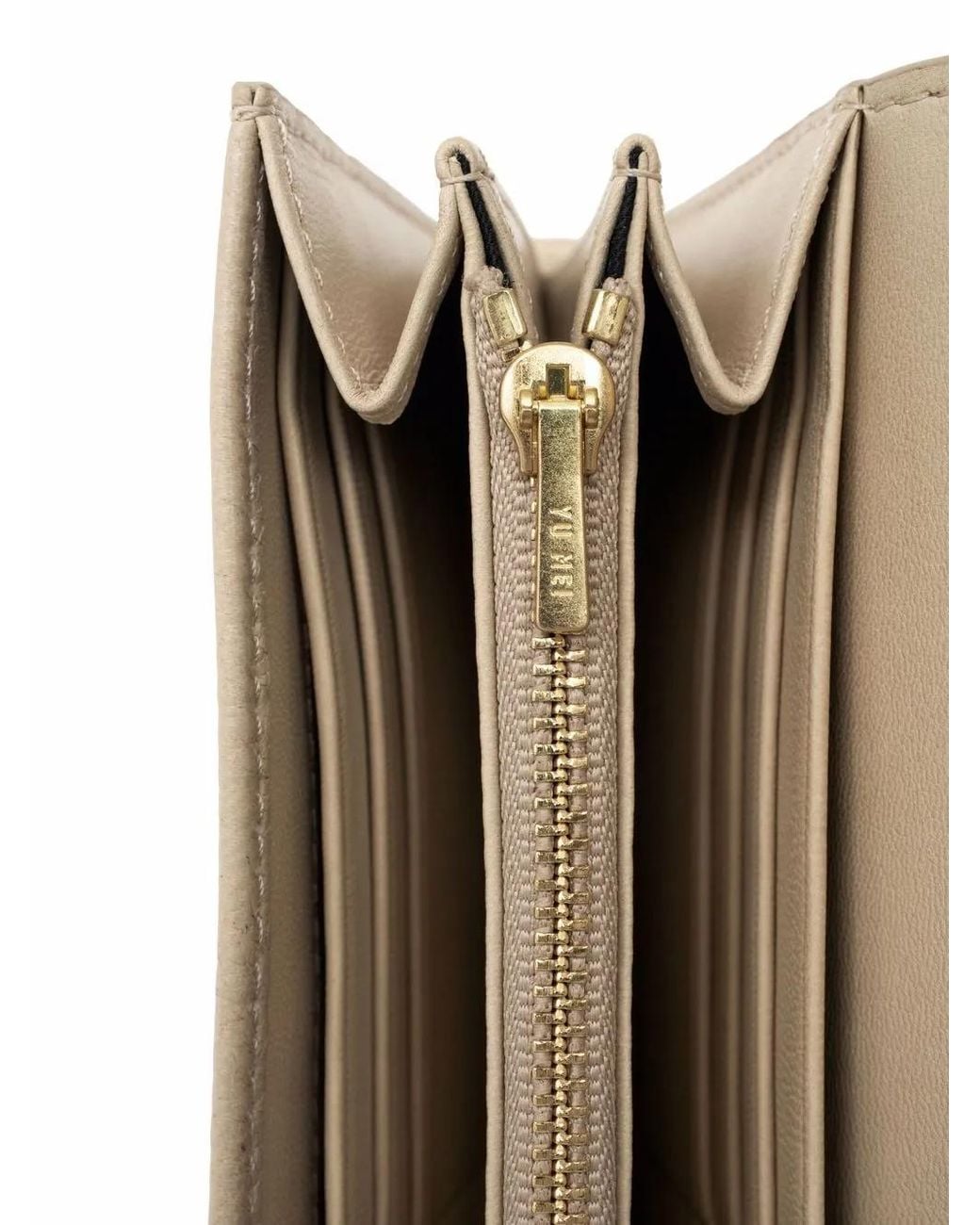 Yu Mei Natural Sebastian Leather Bi-Fold Wallet