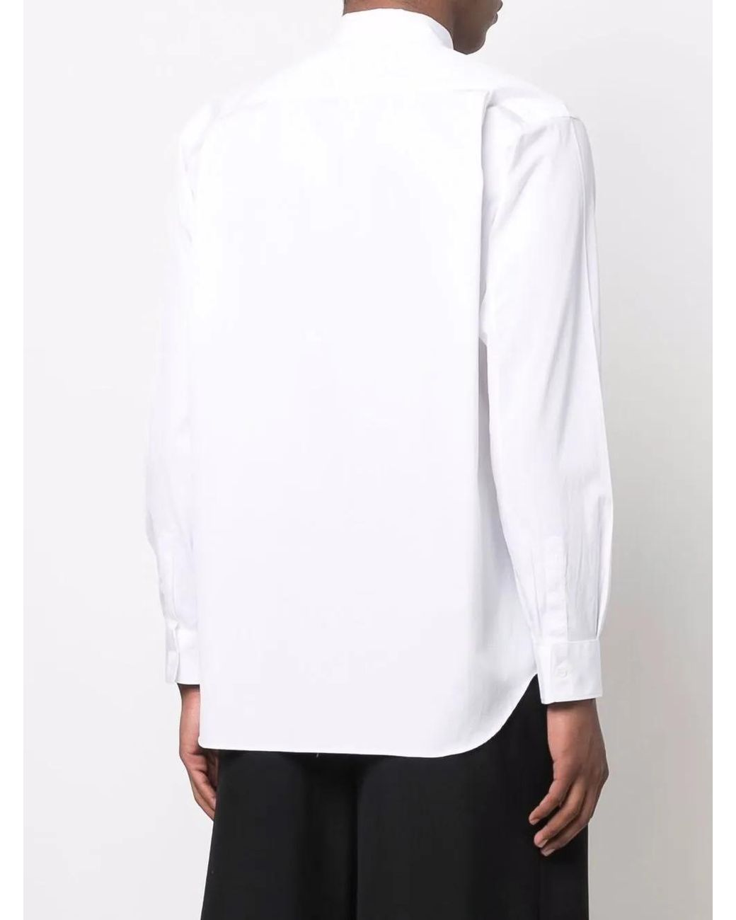 Comme des Garçons White Slim-Cut Shirt for men