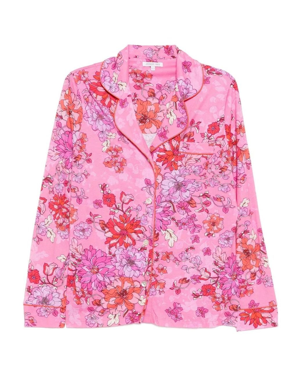 Johnny Was Pink Carly Pajama Set