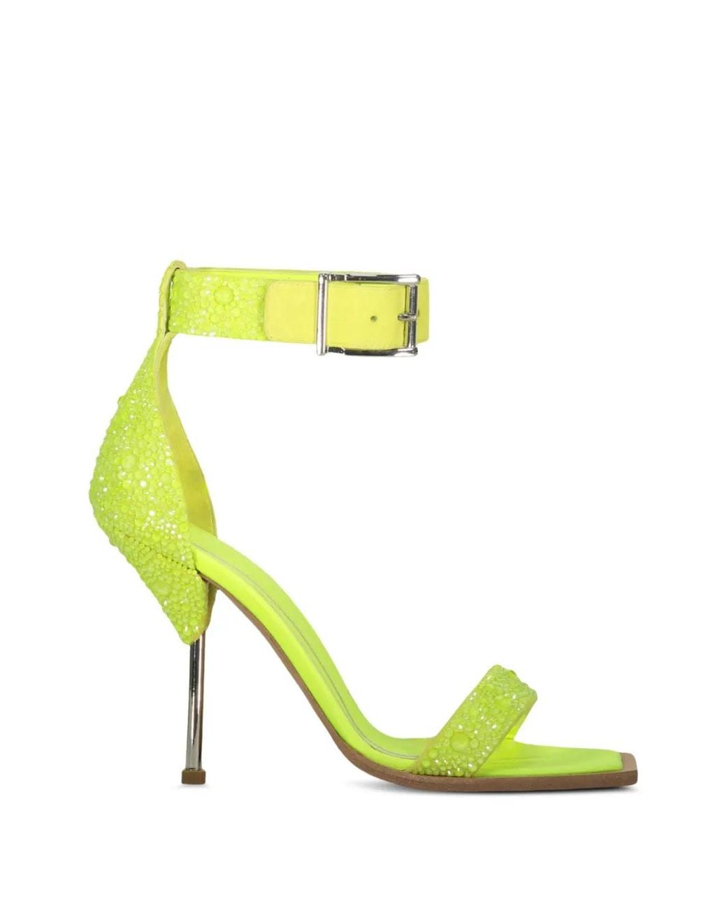 Alexander McQueen Yellow Sandalen mit Riemen