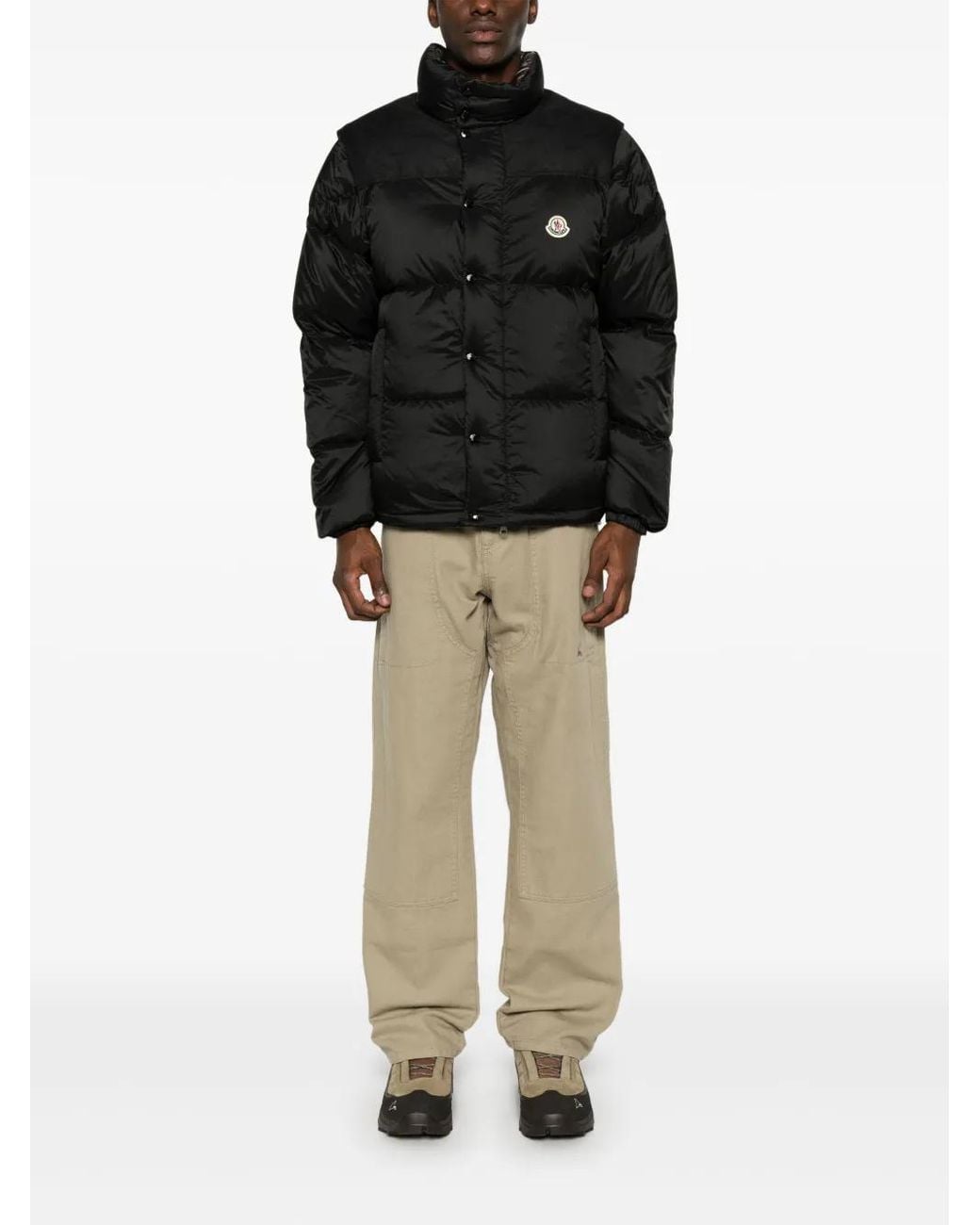 Moncler Black Verone Outerwear Jacket for men