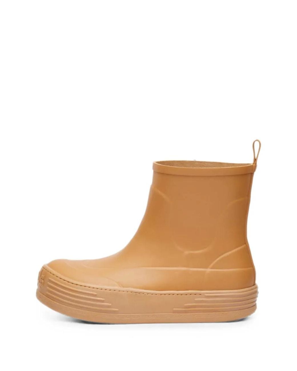 Palm Angels Brown Round-Toe Ankle Boots for men
