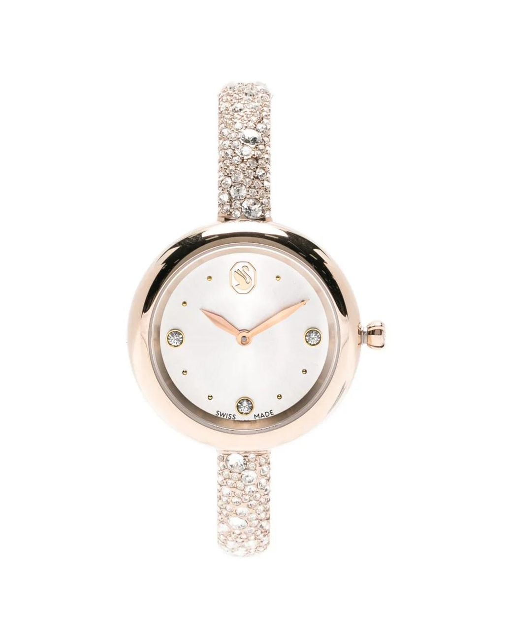 Swarovski Metallic Sublima Bangle Watch